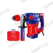სადემონტაჟო ჩაქუჩი SDS-Plus 1500ვტ 5.5ჯ Emtop-ERHRP1502