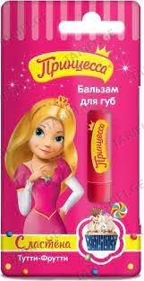 პრინცესა ტუჩის ბალზამი "ტუტი ფრუტი" 3.5 გრ 9332