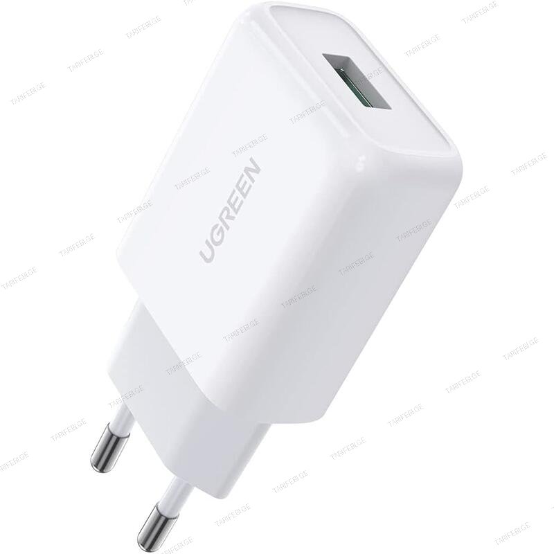 UGREEN QC3.0 USB Fast Charger EU White/10133