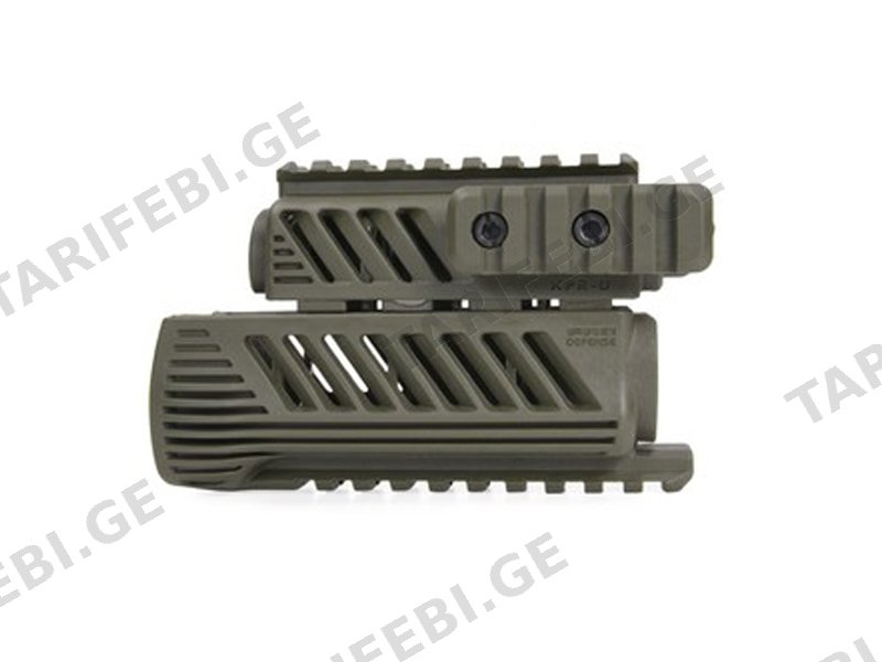AKS 74U Polymer Quad Rail Handguard