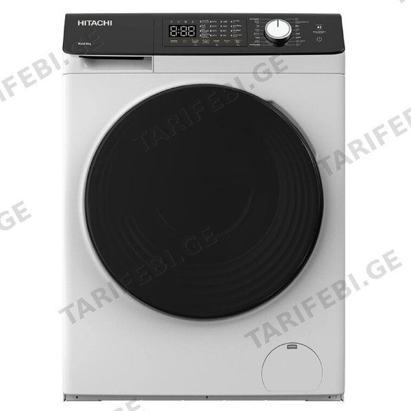 სარეცხი მანქანა Hitachi BD-802HVOW, 8Kg