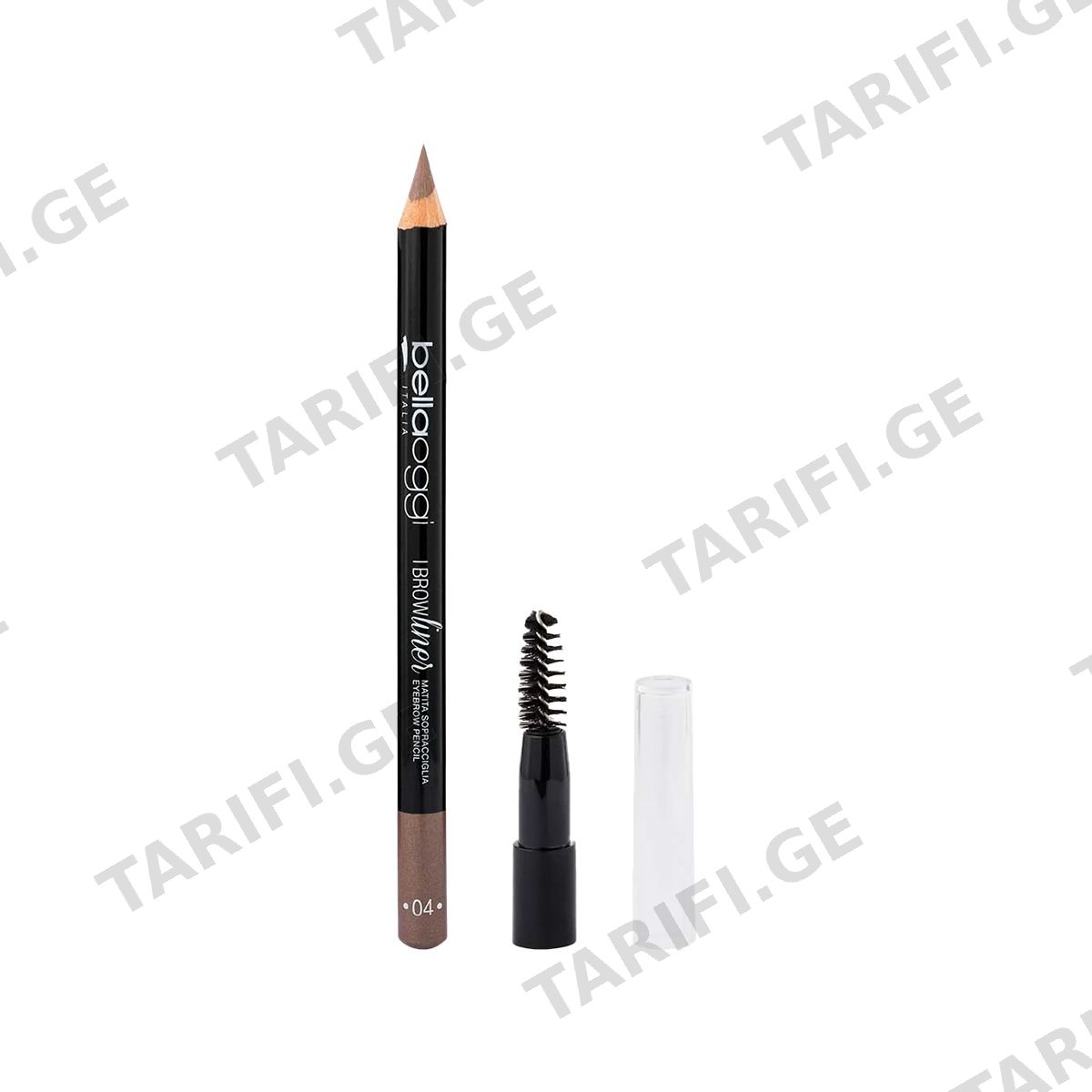 წარბის ლაინერი Medium Brown 04 3306 ბელაოჯი - Bellaoggi