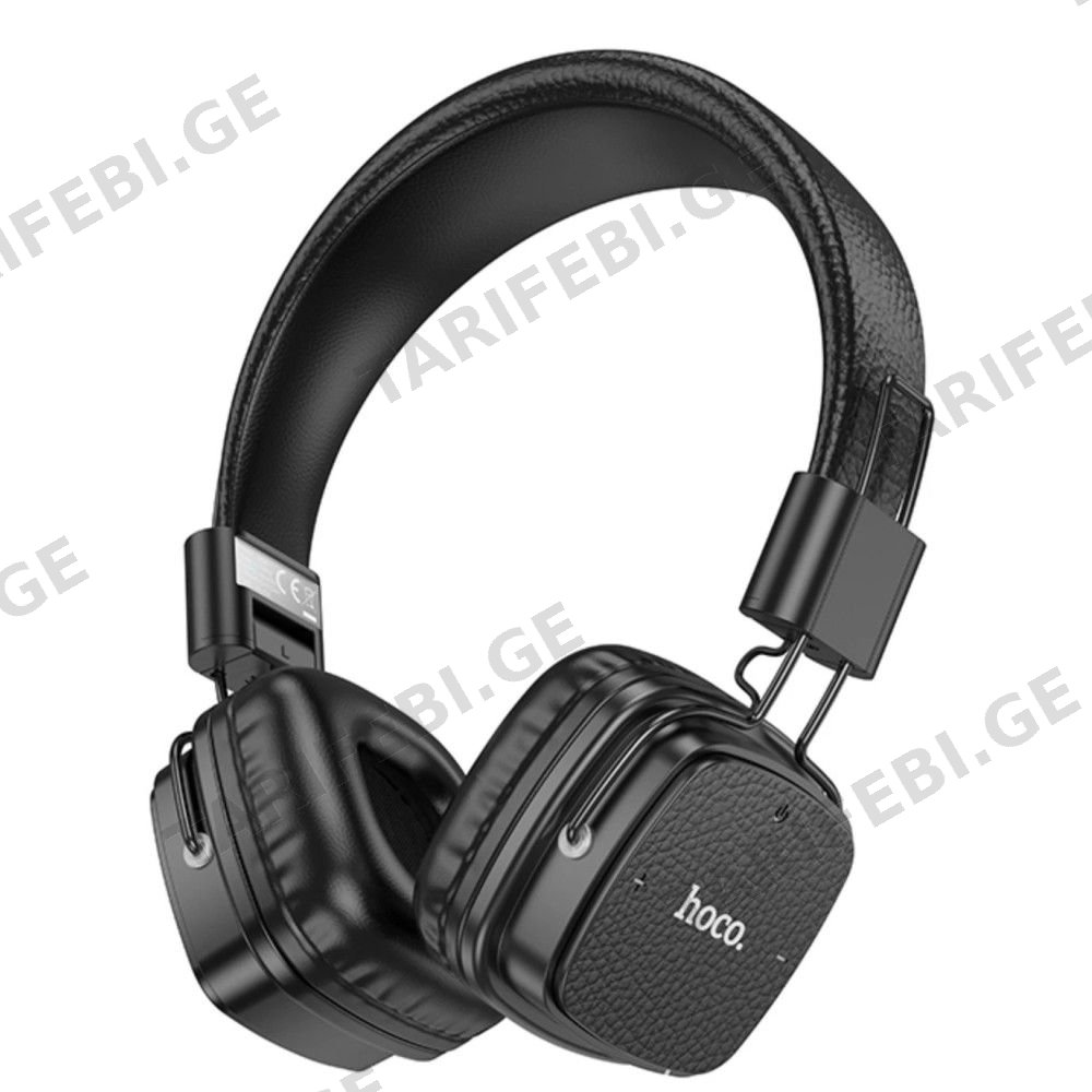 ყურსასმენი Hoco W56 Earl BT Headphones Black