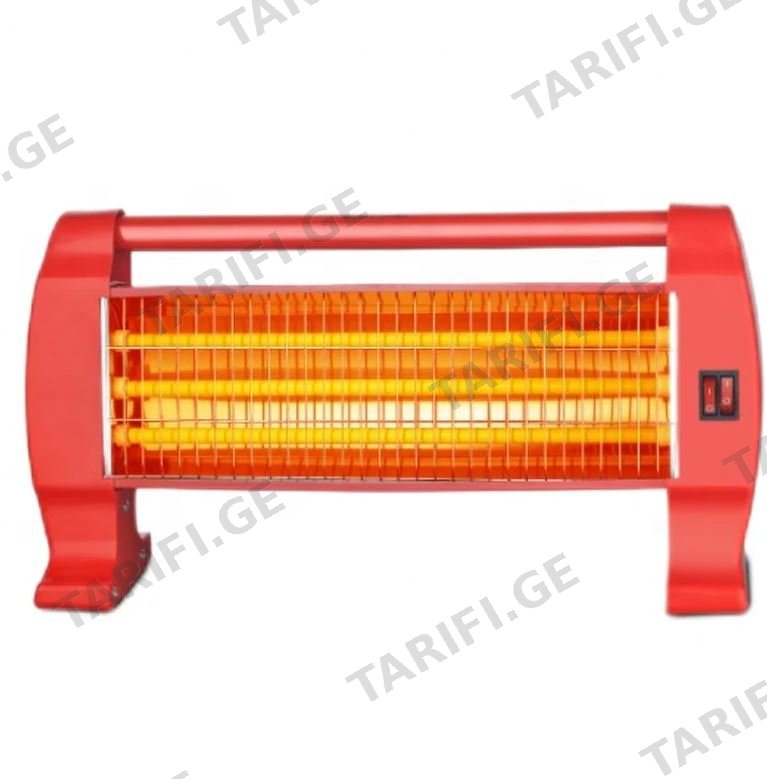 ელექტრო გამათბობელი KUMTEL LX-2820 (1500 W, 10-15 მ² ) წითელი