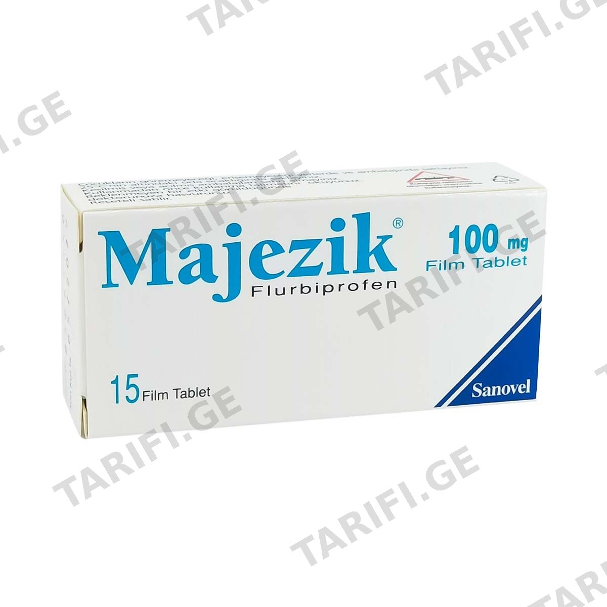 მაჟეზიკი - Majezik 100მგ 15 ტაბლეტი