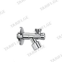 (1/2"x1/2") კუთხის ვენტილი ფილტრით VA-ALBERTONI