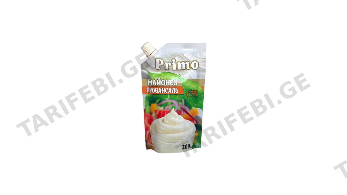 PRIMO მაიონეზი 200მლ
