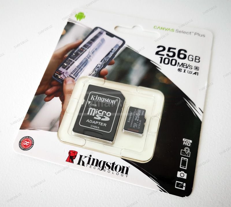 Kingston 256GB microSDXC Canvas Select Plus