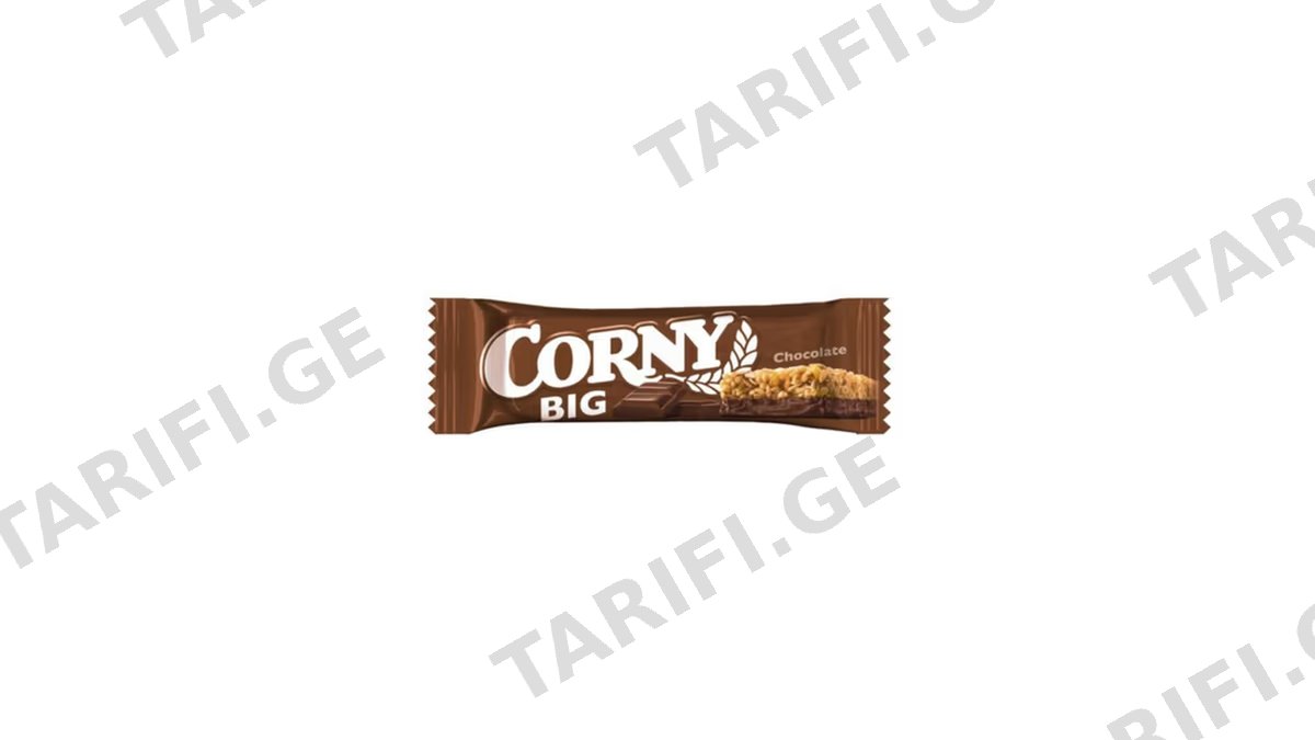 CORNY BIG მარცლეულის ბატონი შოკოლადით-50გრ