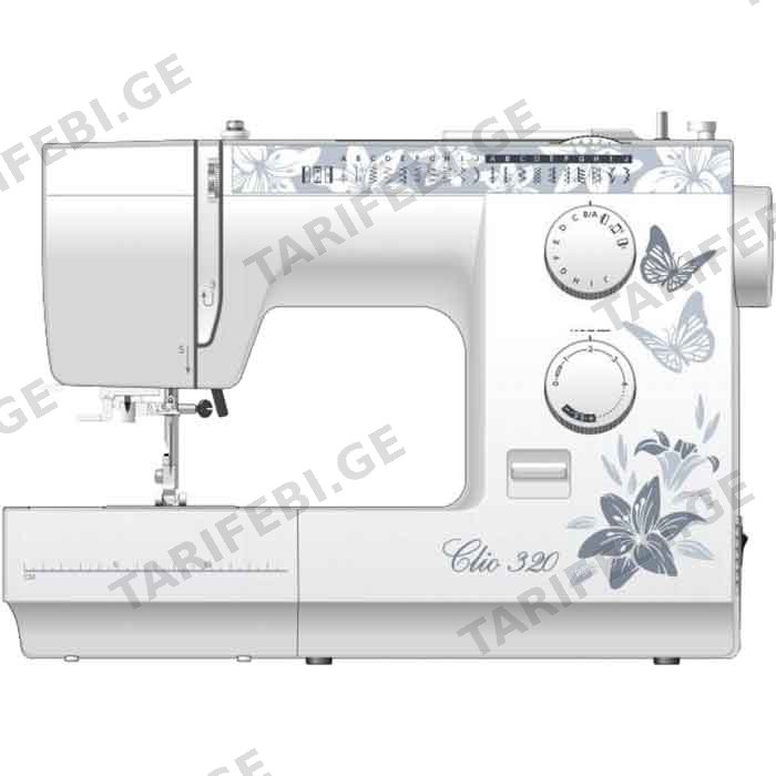 საკერავი მანქანა JANOME CLIO 320