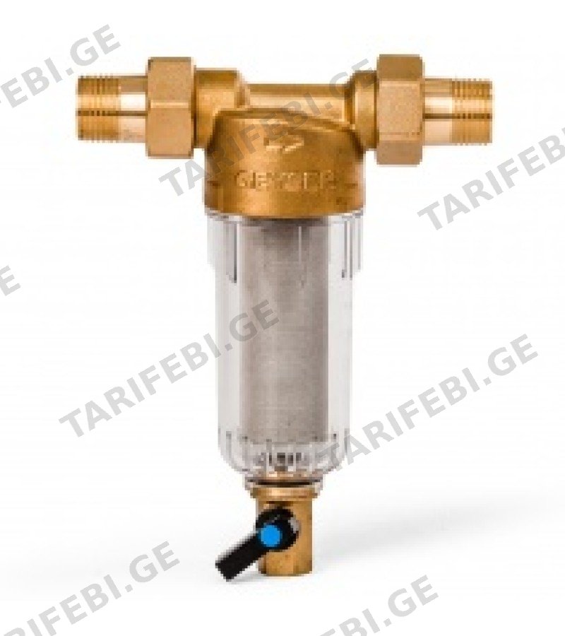 ფილტრი წყლის მაგისტრალური GEYSER BASTION 111 1/2 #32666 მწარ. AKVATORIA