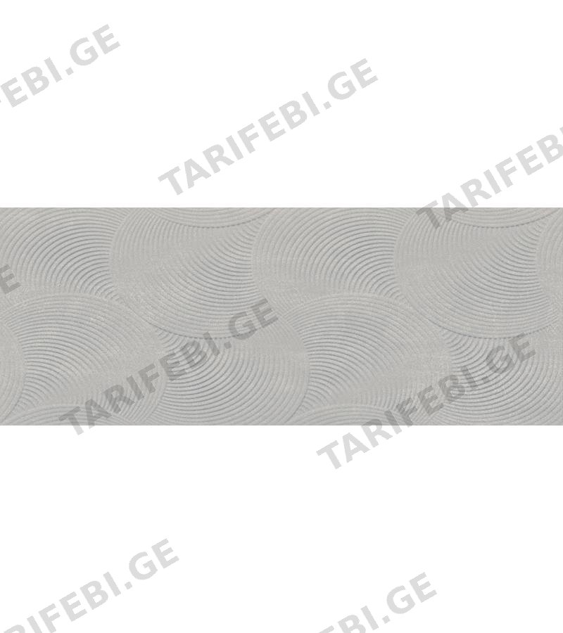 კერამ. ფილა METAL SILVER TWIST 35X90 LA PLATERA S.A.