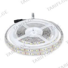 ლენტი LED V-TAC 60 5მ 5050 11W 12V 4500K IP65 212150