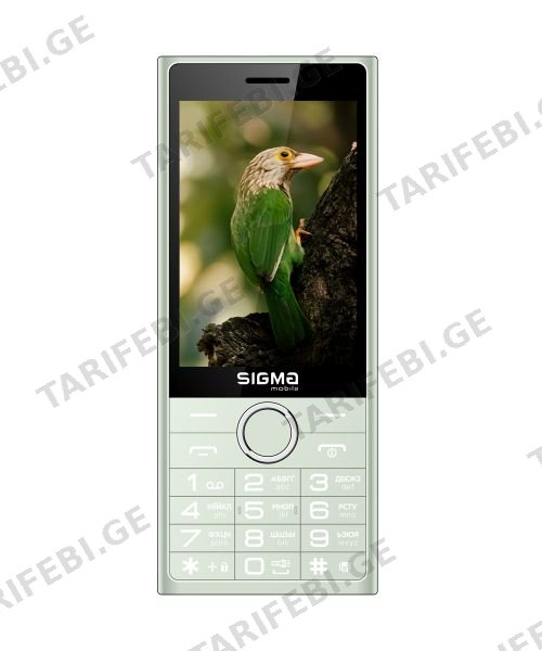 მობილური ტელეფონები SIGMA X-style 353 ''TREND''  Mint