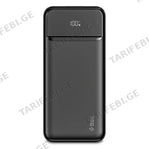 Ttec Recharger LCD 10000mAh PD 20W Power Bank Black 2BB233S