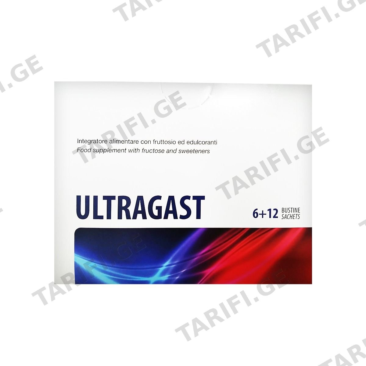 ულტრაგასტი - Ultragast 6+12 საშეტი