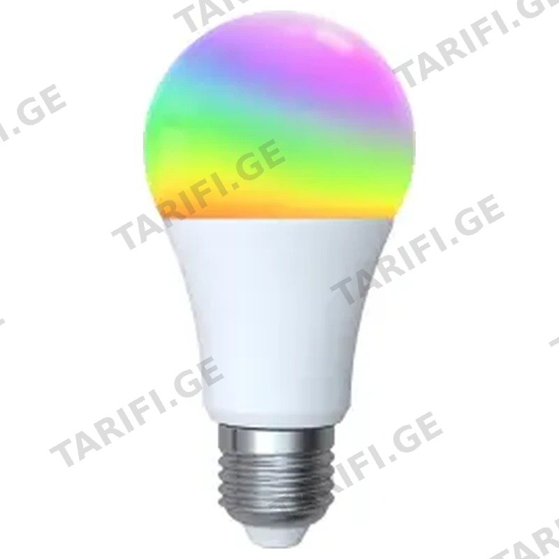 ჭკვიანი LED ნათურა MOES WB-TDA14-RCW-E27-MS E27 WI-FI 14W RGB