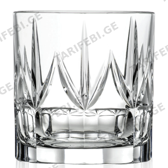 მინის ვისკის ჭიქა (295 ML)