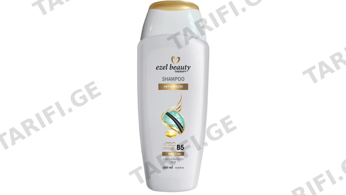 EZEL BEAUTY შამპუნი თმის ცვენის საწინააღმდეგო 400 მლ*24