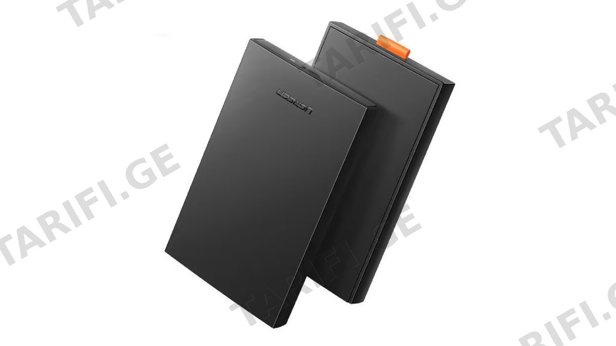 მყარი დისკის ქეისი Ugreen CM237 (60353) HDD Enclosure 2.5 SATA to USB 3.0 Hard Drive Adapter Enclosure