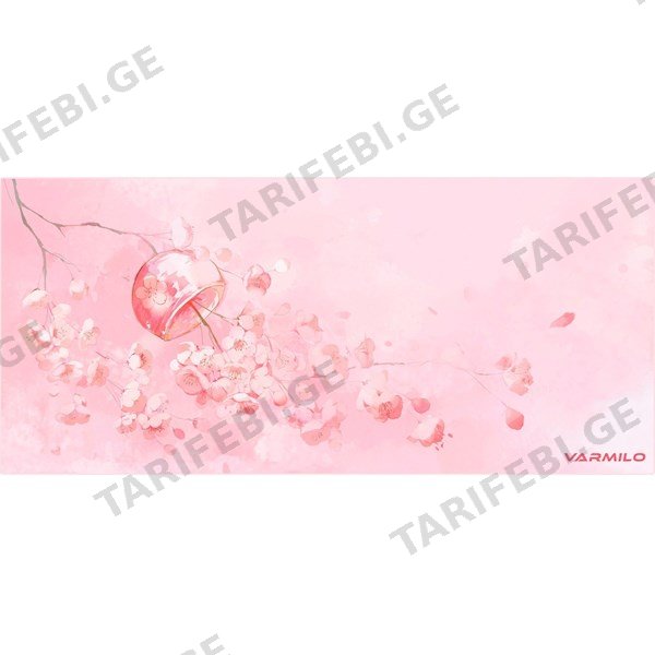 მაუსის პადი Varmilo ZDB038-01, Gaming Mouse Pad, XL, Pink