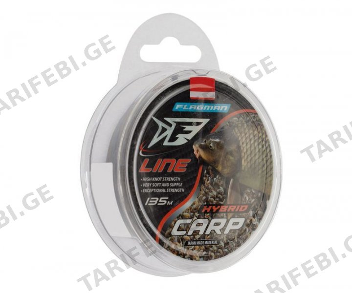 ძუა Flagman Line Carp 135 მ 0.40 მმ