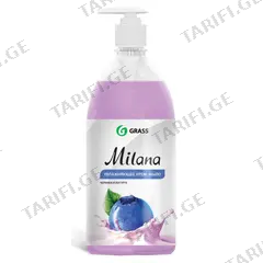 თხევადი კრემ-საპონი Grass "Milana" მოცვი იოგურტში 1000 მლ