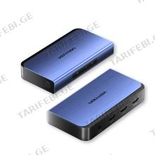 VENTION AKEL0-EU 1 In 2 Out HDMI Splitter Blue Aluminum Alloy Type EU Standard 4K@60Hz