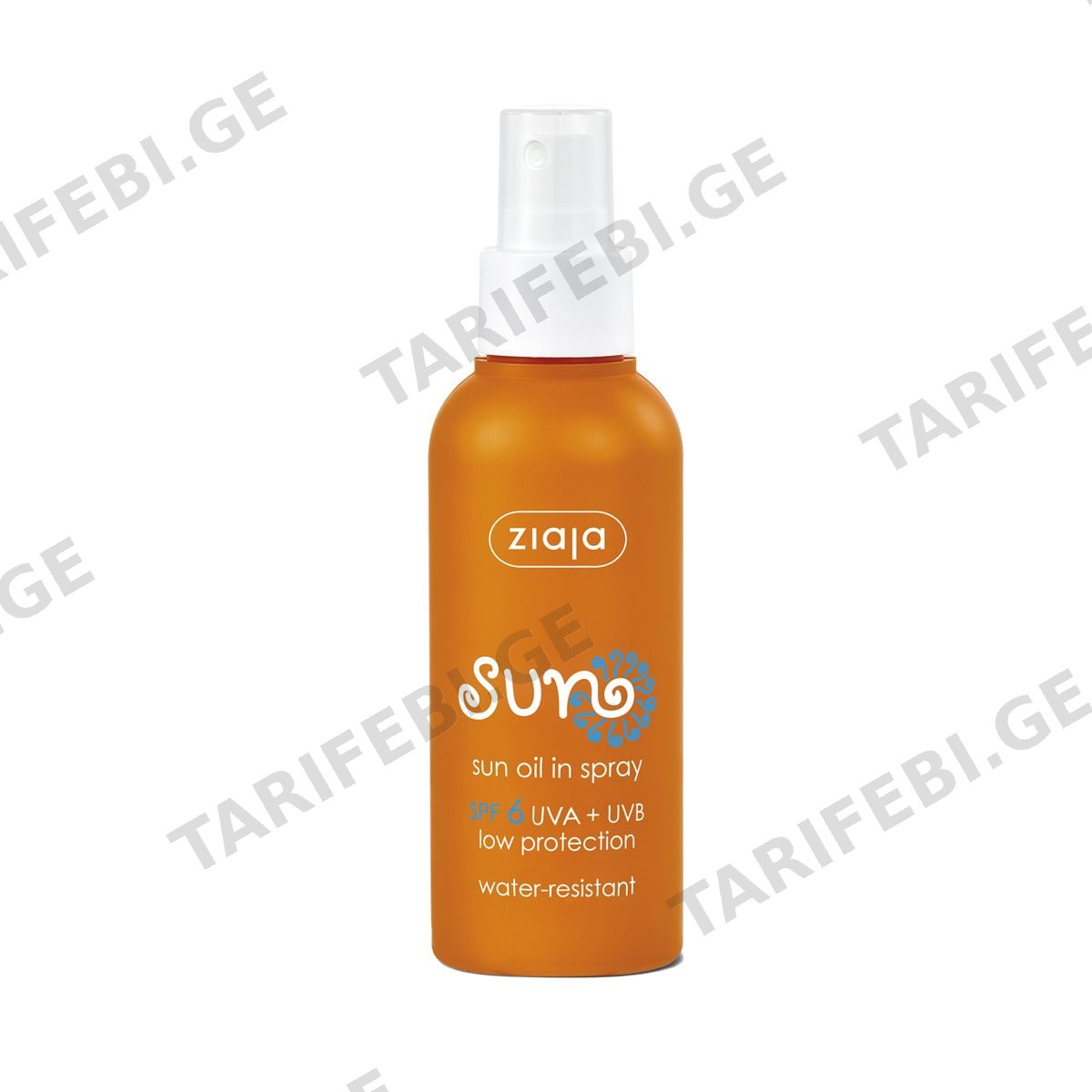 მზისგან დამცავი სპრეი Spf6 ზიაია - Ziaja