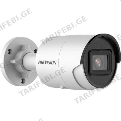 კამერა IP, Hikvision, DS-2CD2086G2-IU_4 (C), 8mp, 4mm,Built-in mic, AcuSense