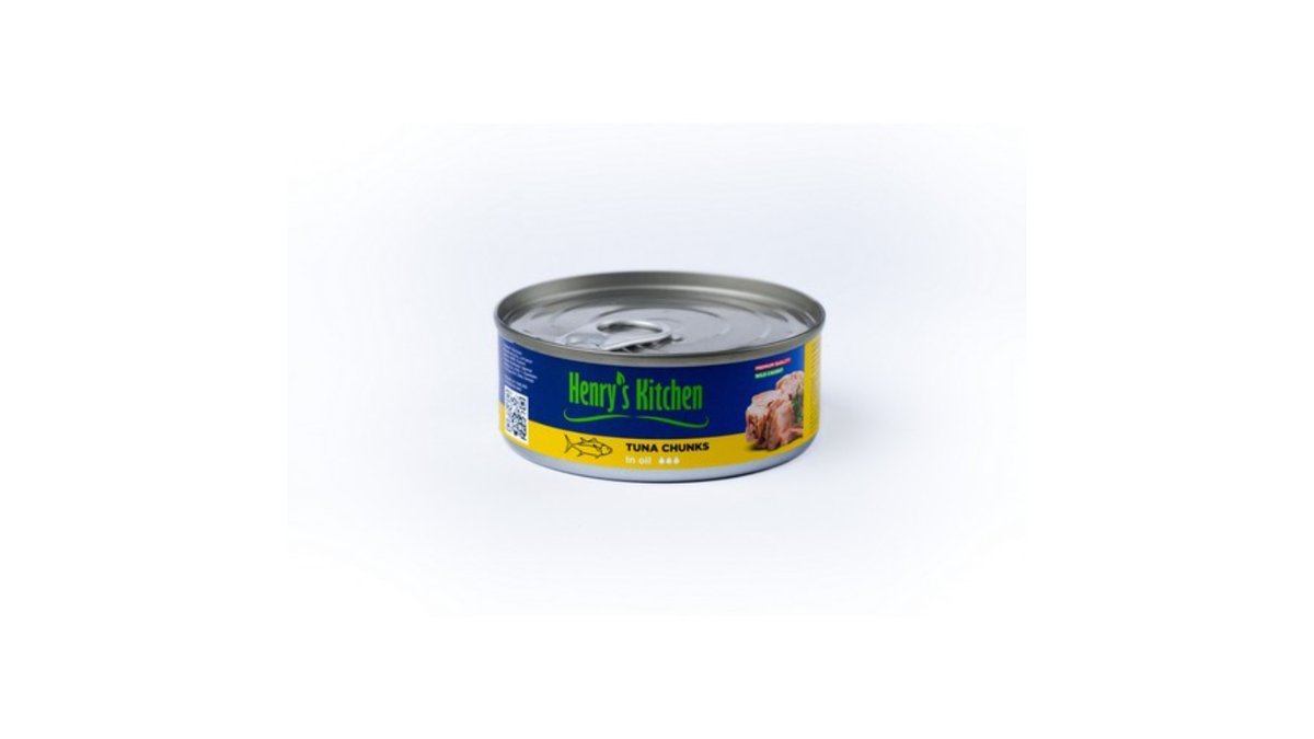 თევზის კონსერვი /Henry's Kitchen/თინუსის ფილე ზეთში/140გრ