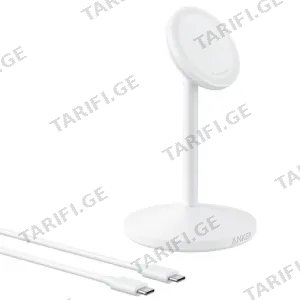 Anker MagGo Wireless Charger Stand White A25X1H21