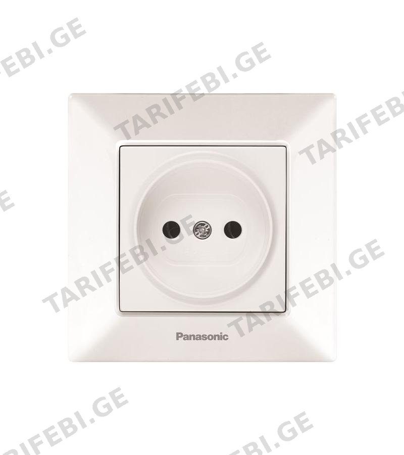 როზეტი PANASONIC ARKEDIA SLIM თეთრი