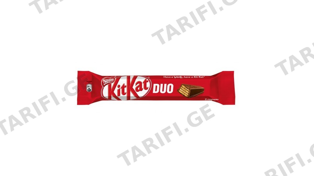 Kit Kat შოკოლადი დუო 64გრ