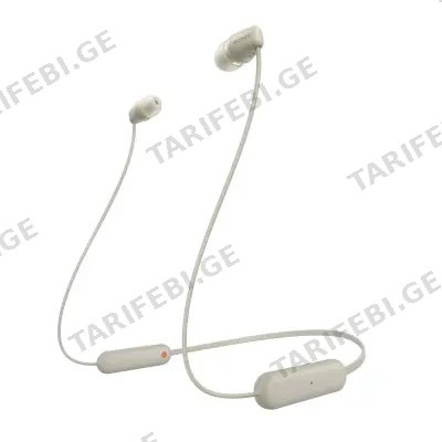 ყურსასმენი Sony WI-C100 Wireless Beige