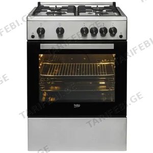 გაზქურა Beko FBGT62110DXO