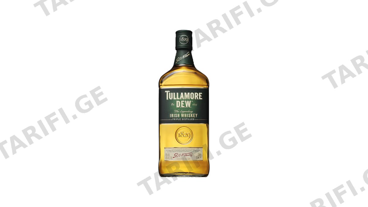 TULLAMORE D.E.W ვისკი 0.7ლ