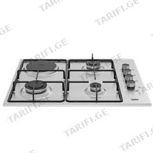 Beko HIGM 64123 SX კომბინირებული ჩასაშენებელი ქურის ზედაპირი