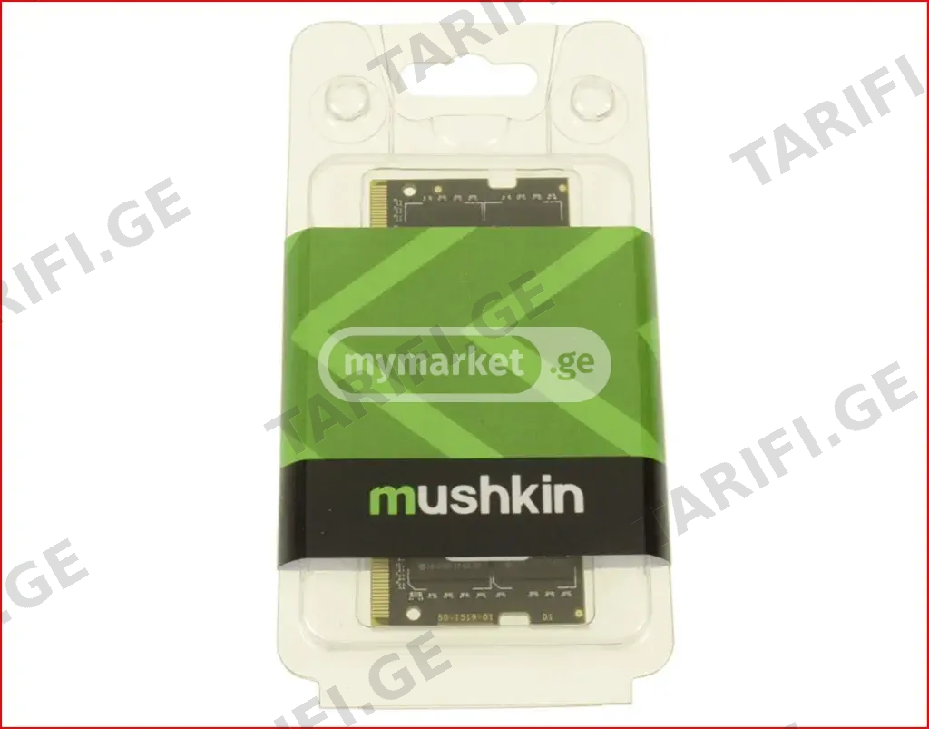 ♨️ Mushkin DDR4 32GB 3200Mhz SODimm RAM ახალი რაოდენობაში
