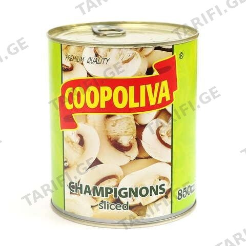 კოპოლივა სოკო დაჭრილი პრემიუმი 850 მლ
