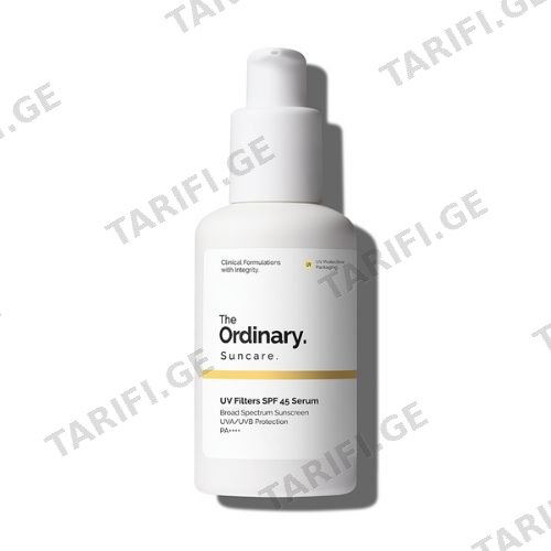 ორდინარი - SUN მზისგან დამცავი სახის შრატი UV SPF 45 60მლ 4084