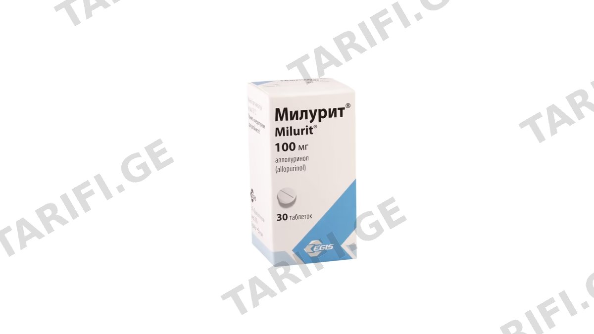 მილურიტი ტაბ.100მგ.N30