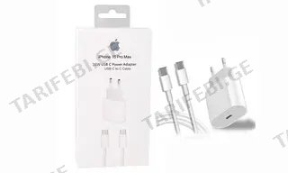 iPhone 15 Pro Max 35W USB-C power Adapter USB-C to C cable ადაპტერი + კაბელი