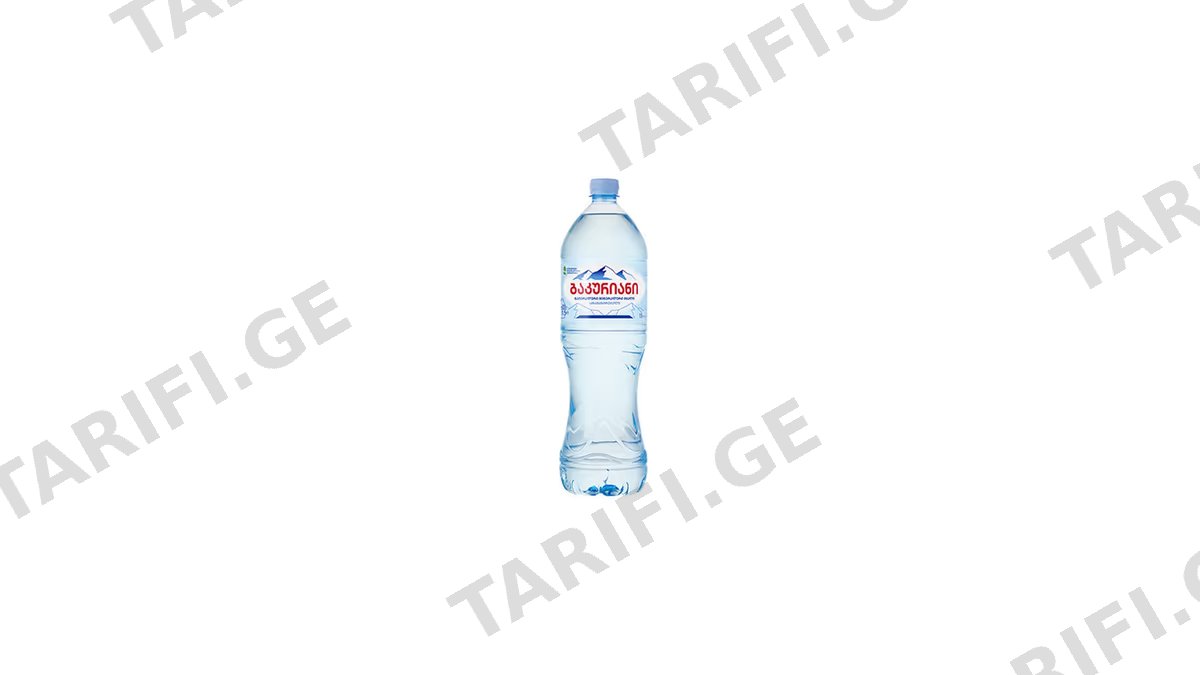 ბაკურიანი წყალი 1.5 ლ