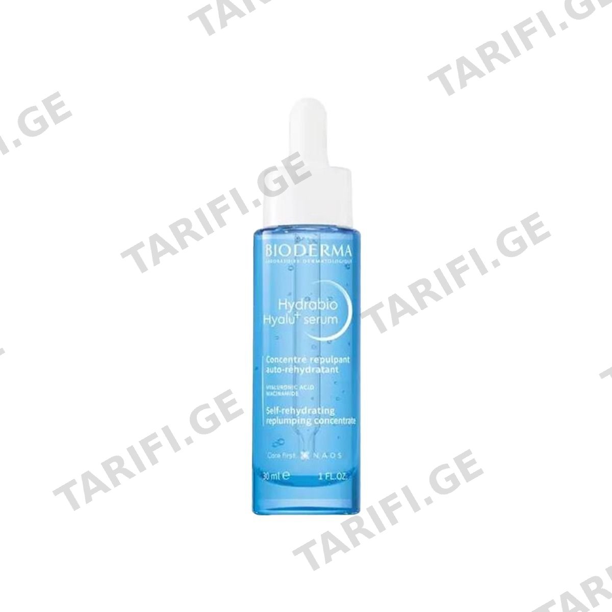 სახის შრატი ჰიალუ+ Hydrabio 30 მლ ბიოდერმა - Bioderma
