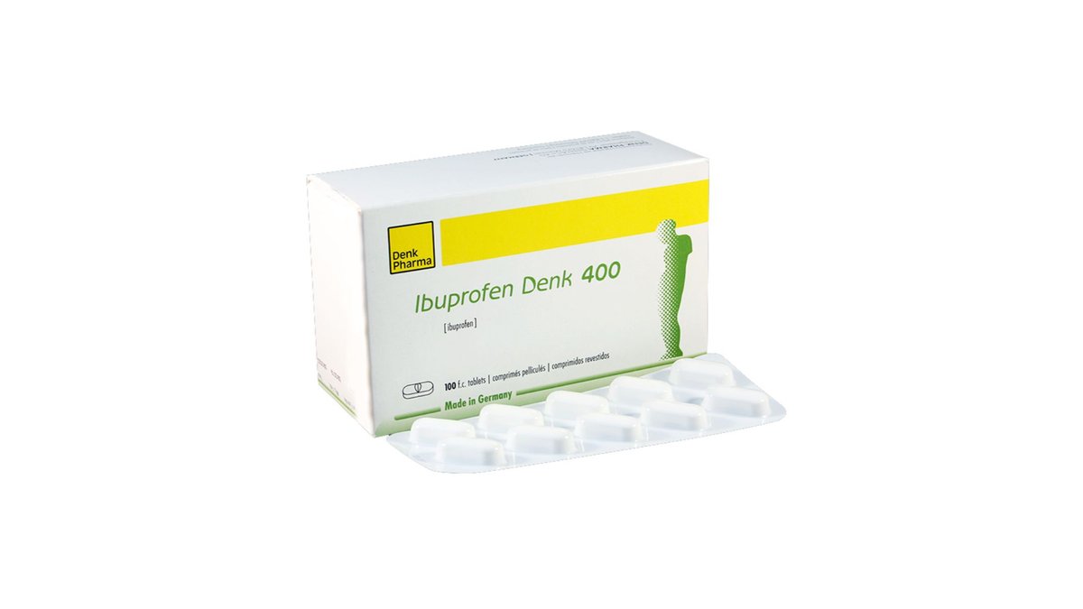 იბუპროფენი-დენკი ტაბ.400მგ.N100