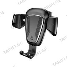 Baseus Gravity Car Mount SUYL-01 Black მობილურის სამაგრი
