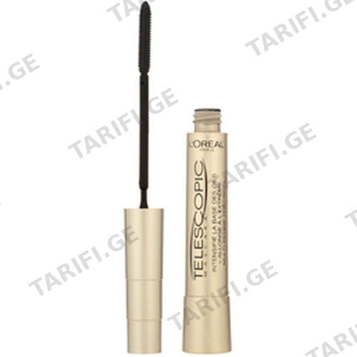 ლორეალი - ტუში Telescopic Mascara Black 8მლ #1 #1 Telescopic Mascara Black