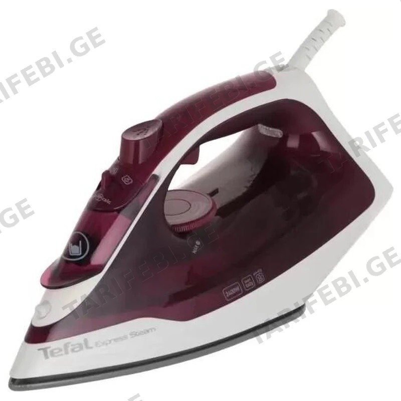 ორთქლის უთო TEFAL FV2835E0 2400W CERILIUM ძირით