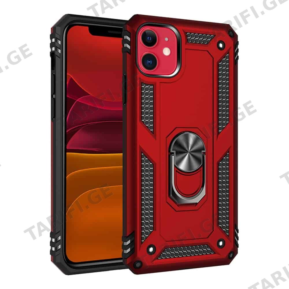 iPhone 12 Sofia Ring Case სილიკონის ქეისი ბეჭდით